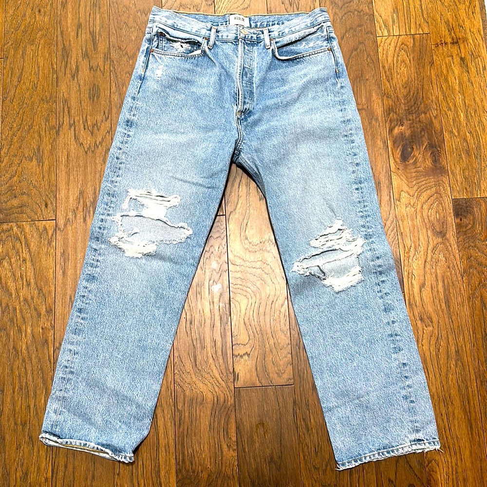 AGOLDE 90s Mid Rise Loose in Wander